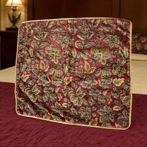 Waterford “Tara” King/ Standard Pillow Sham Tapestry Raised Texture Jacquard